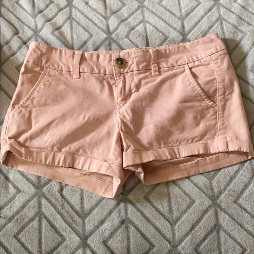 Pink shorts